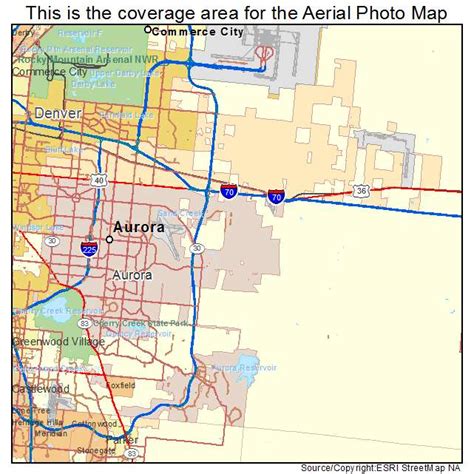 map aurora co